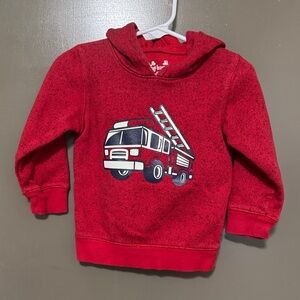 Jumping Beans Red Fire Engine Hoodie